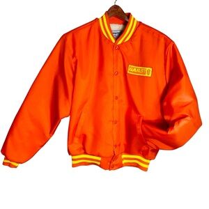 Vintage Bomber Jacket Orange